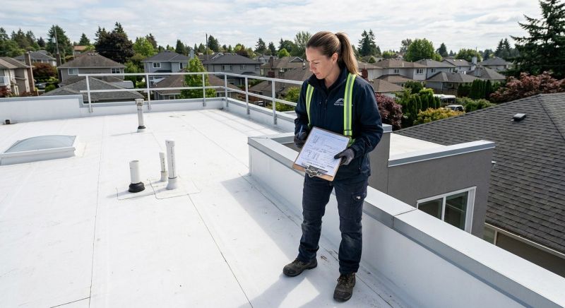 Single Ply Roof Inspection in Nanuet, NY