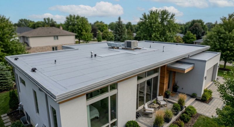 Single Ply Roof Installation in West Milford, NJ