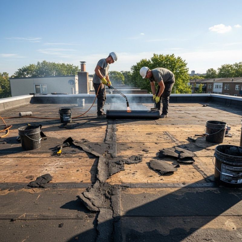 Single Ply Roof Repair in Lodi, NJ