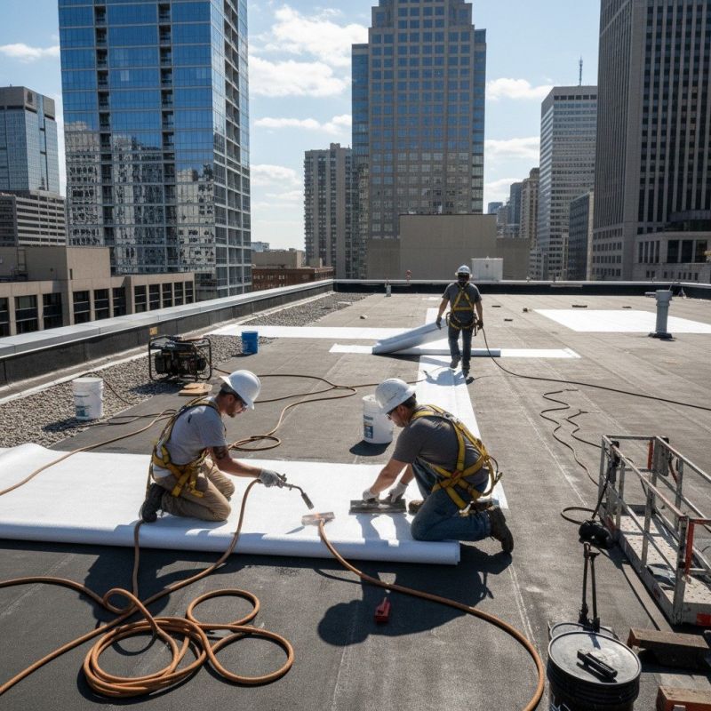 Single Ply Roof Repair in Rye, NY