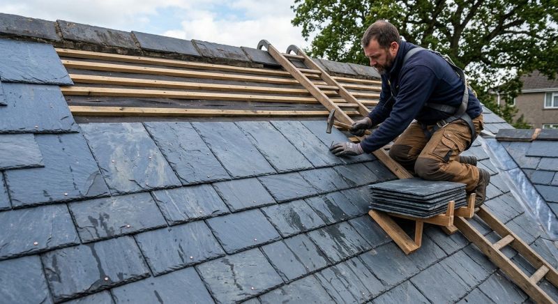 Slate Roof Construction in Highland Falls, NY