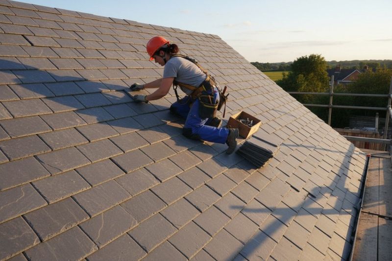 Slate Roof Leak Repair in Nanuet, NY