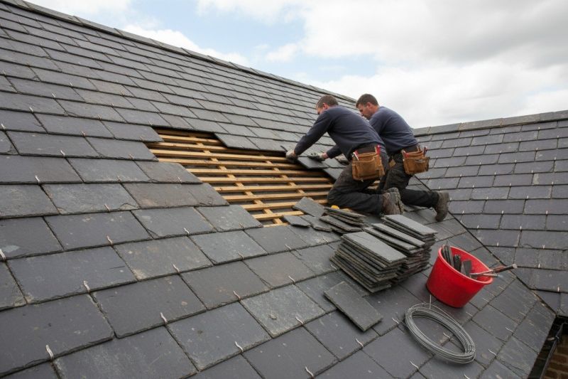 Slate Roof Leak Repair in Nanuet, NY