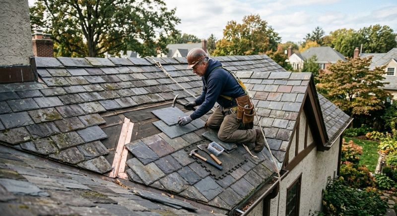 Slate Roof Repair in Eastchester, NY