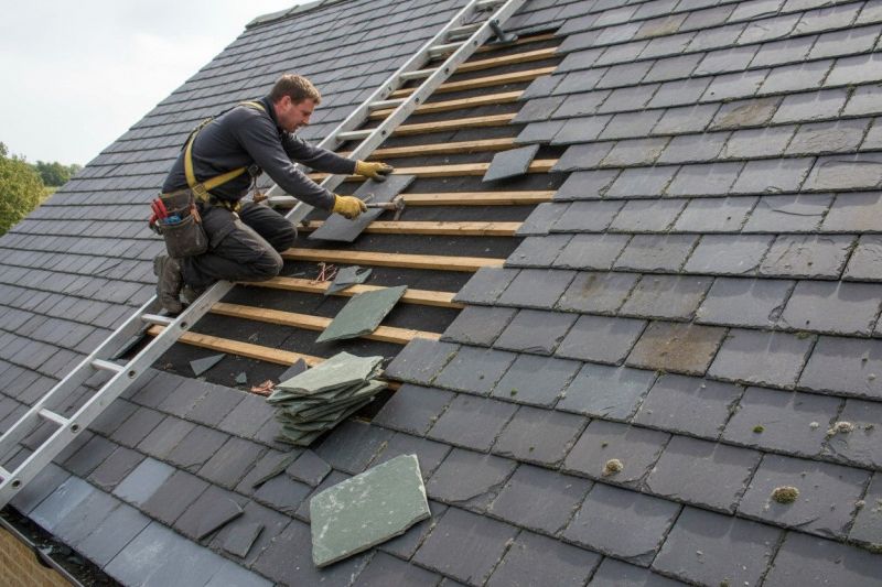 Slate Roof Repair in Tappan, NY