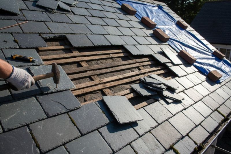 Slate Roof Repair in Tappan, NY