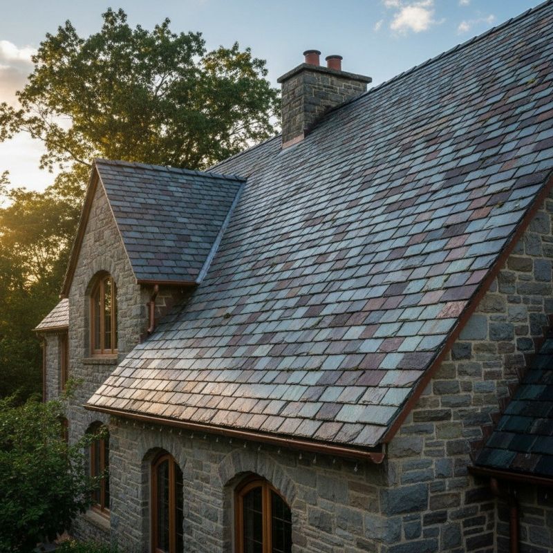 Slate Roof Replacement in Somers, NY