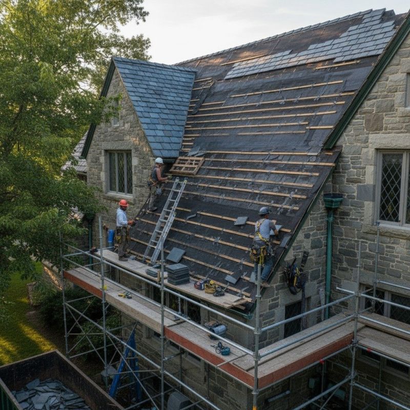 Slate Roof Replacement in Wayne, NJ