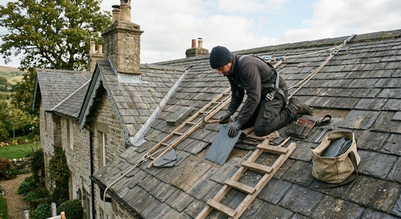 Slate Shingles Repair in Clifton, NJ