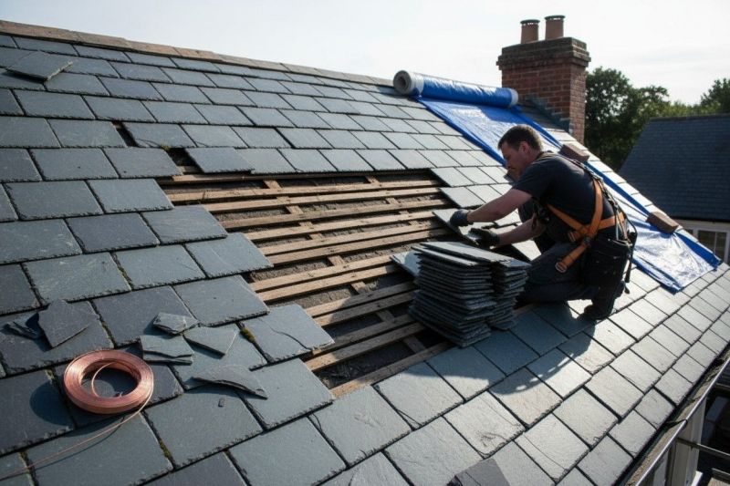 Slate Shingles Repair in Hackensack, NJ