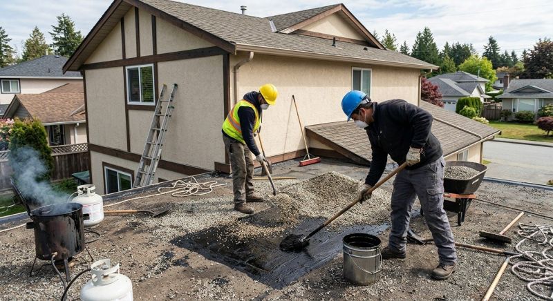 Tar And Gravel Roof Repair in Central Valley, NY