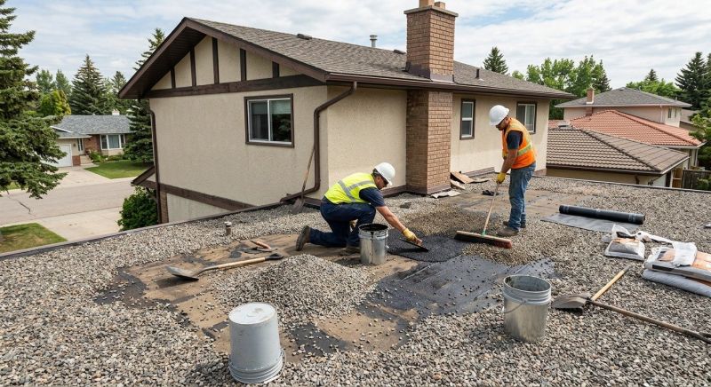 Tar And Gravel Roof Repair in Highland Lakes, NJ