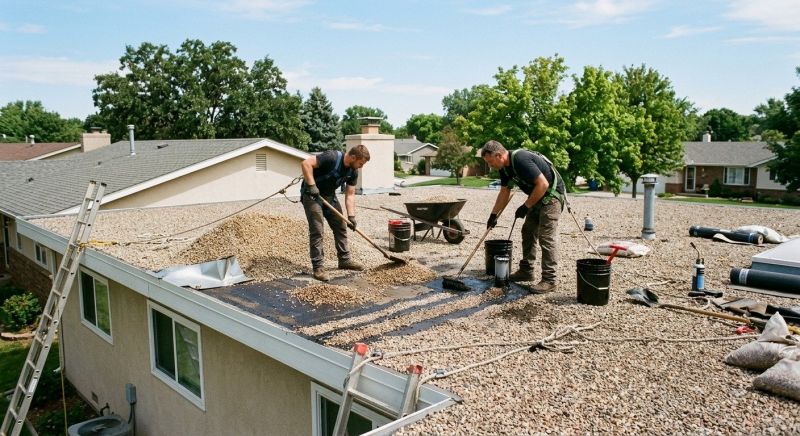 Tar And Gravel Roof Repair in Kearny, NJ