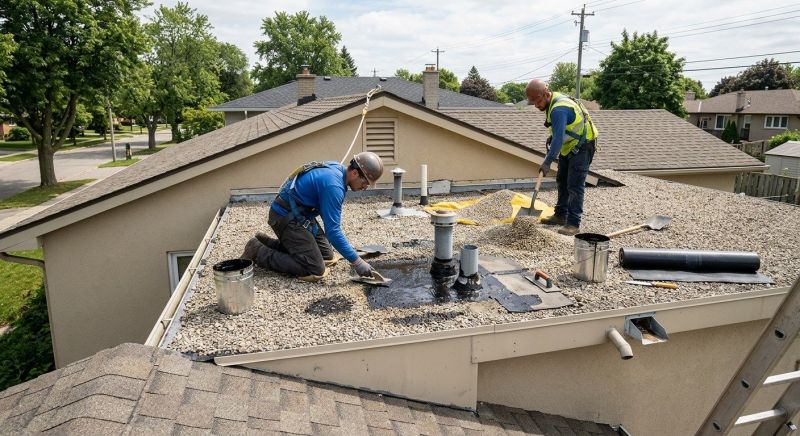 Tar And Gravel Roof Repair in Kearny, NJ