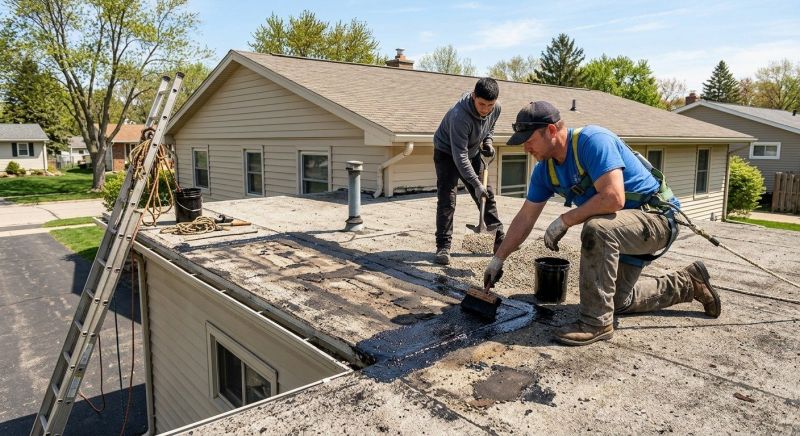 Tar And Gravel Roof Repair in Monsey, NY