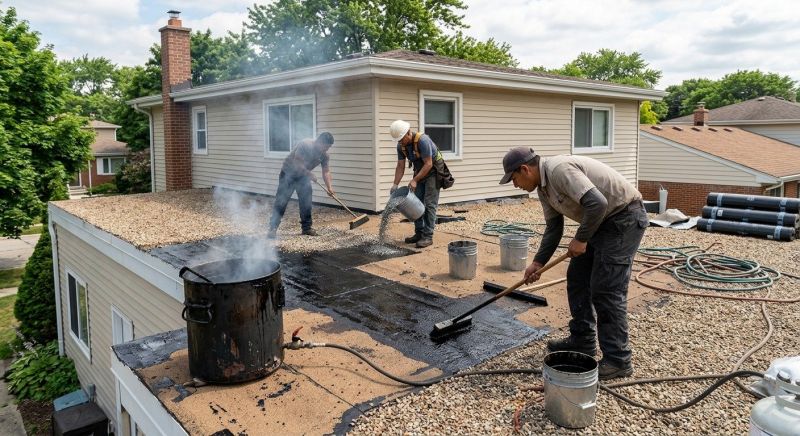 Tar And Gravel Roof Repair in Monsey, NY