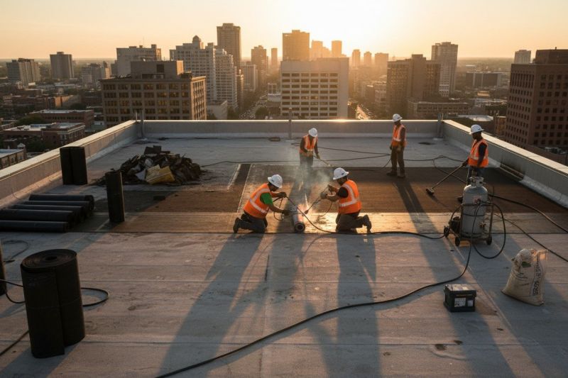 Tar Roof Replacement in Nutley, NJ