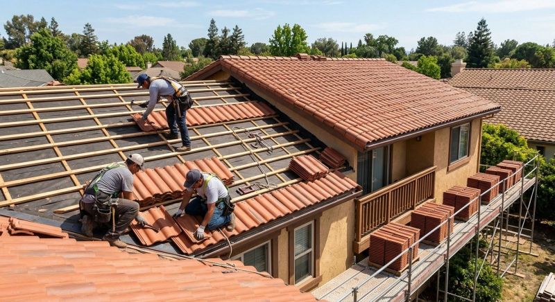 Tile Roof Installation in Saddle Brook, NJ