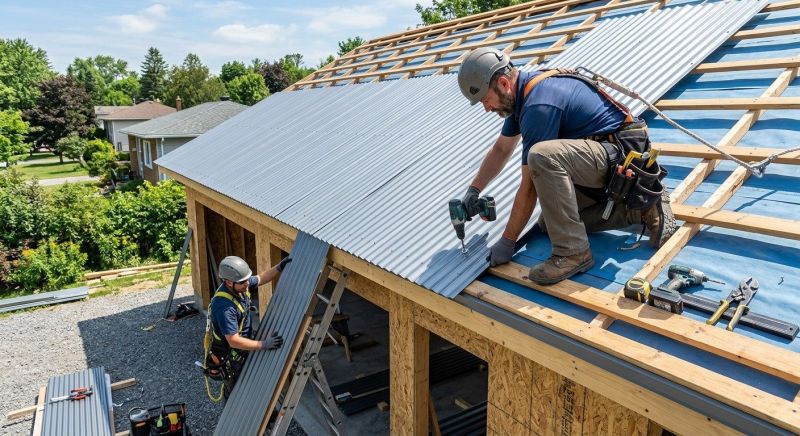 Tin Roof Installation in Long Island, NY