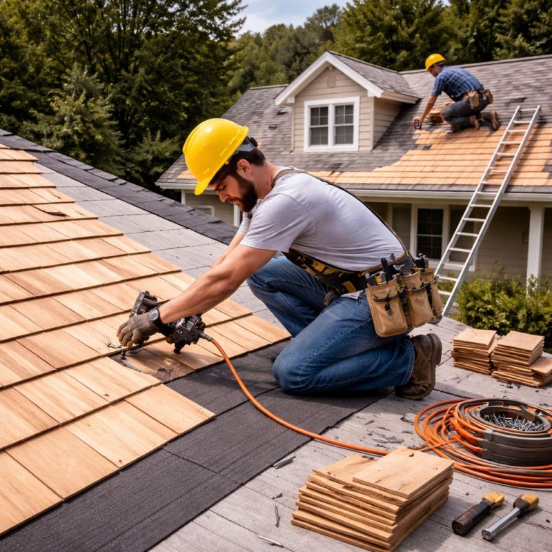 Wood Roofing Installation in Mamaroneck, NY