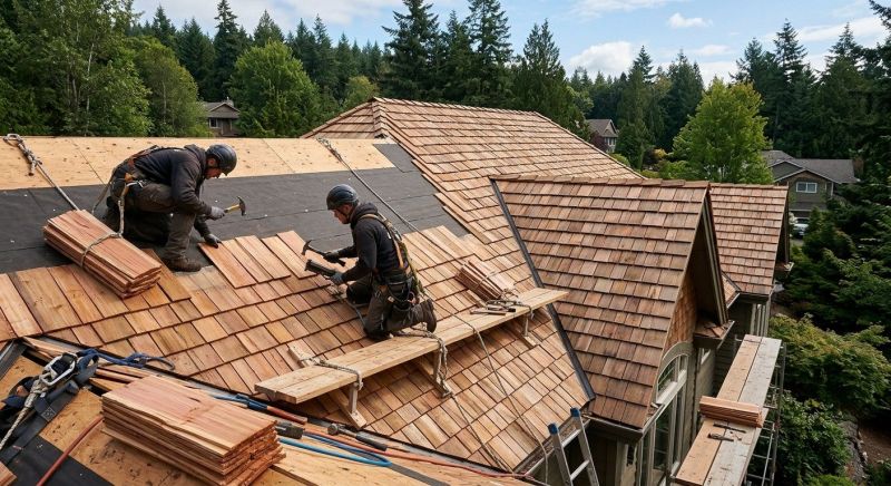 Wood Roofing Installation in Mamaroneck, NY