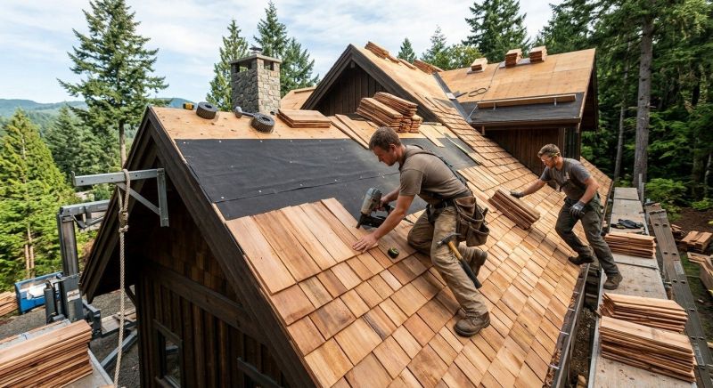 Wood Roofing Installation in Mamaroneck, NY