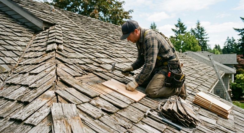 Wood Shake Roof Repair in Lincoln Park, NJ