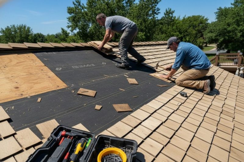 Wood Shake Roof Repair in Nutley, NJ