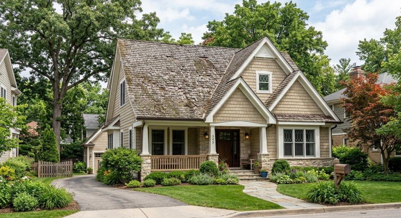 Wood Shake Roof Replacement in Hillsdale, NJ