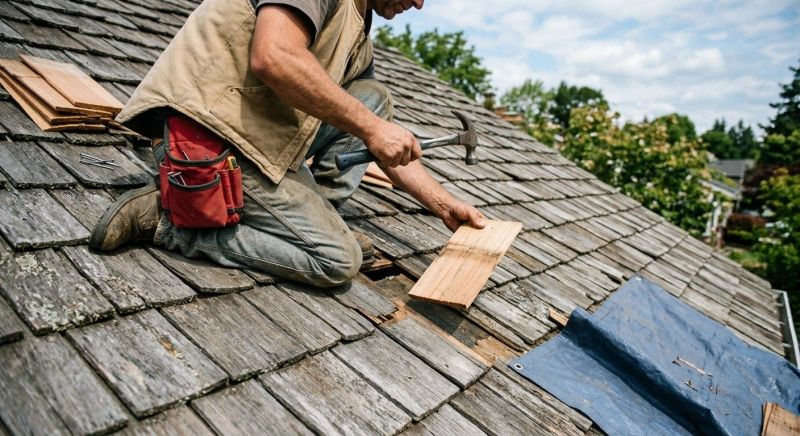 Wood Shingles Repair in Rye, NY