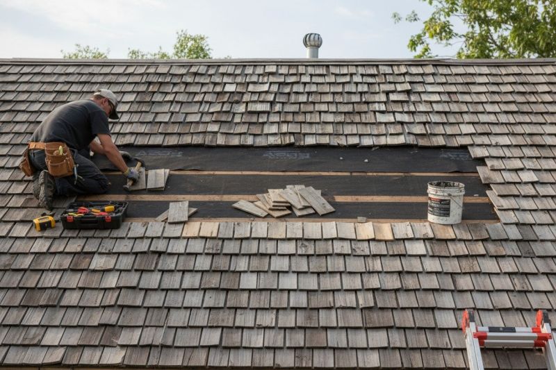 Wood Shingles Repair in Rye, NY
